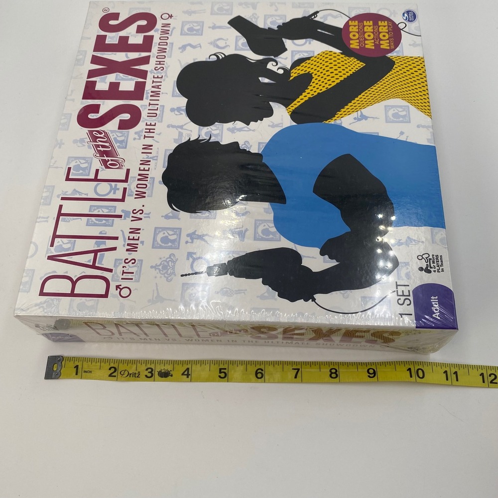 Battle of the Sexes Board Game Spin Master‎ Adult Trivia Party Game New Sealed - Picture 5 of 6